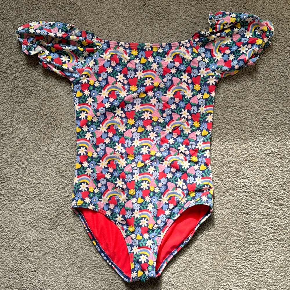 Boden girls swim suit.